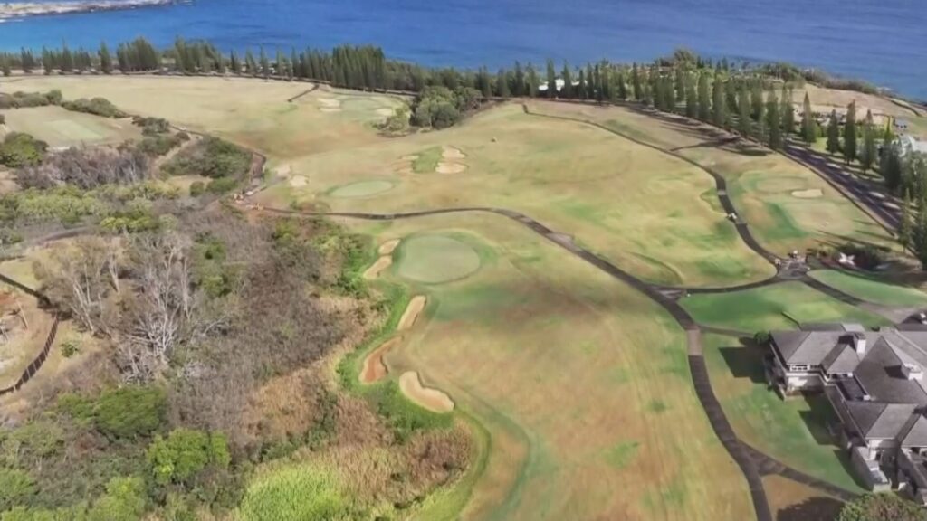 Kapalua golf course owner sues Maui Land and Pineapple over water billing