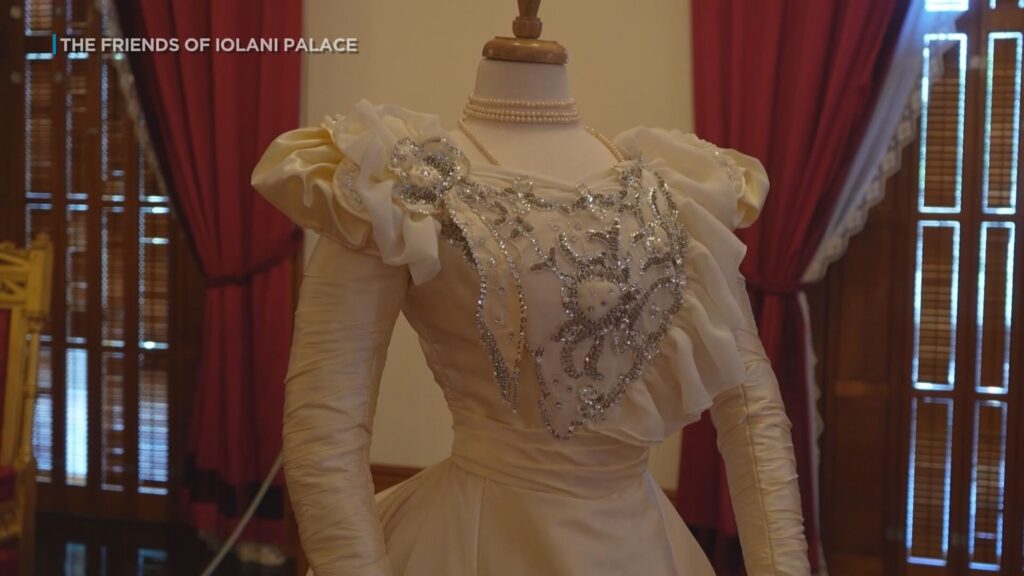 Princess Kaiulani gown debut at Iolani Palace completes 10-year project