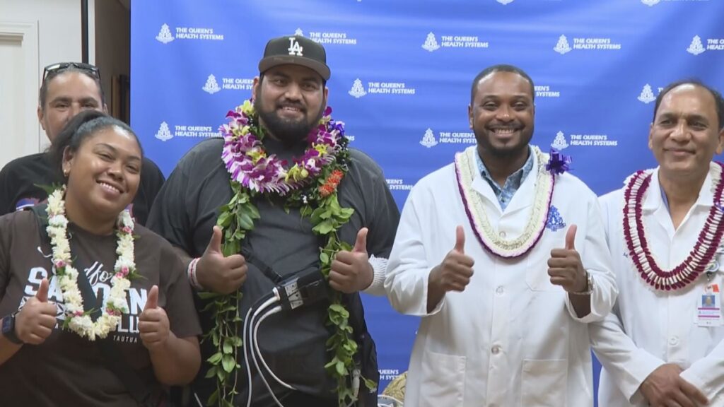 Hawaii’s first LVAD heart procedure keeps Ewa Beach man home