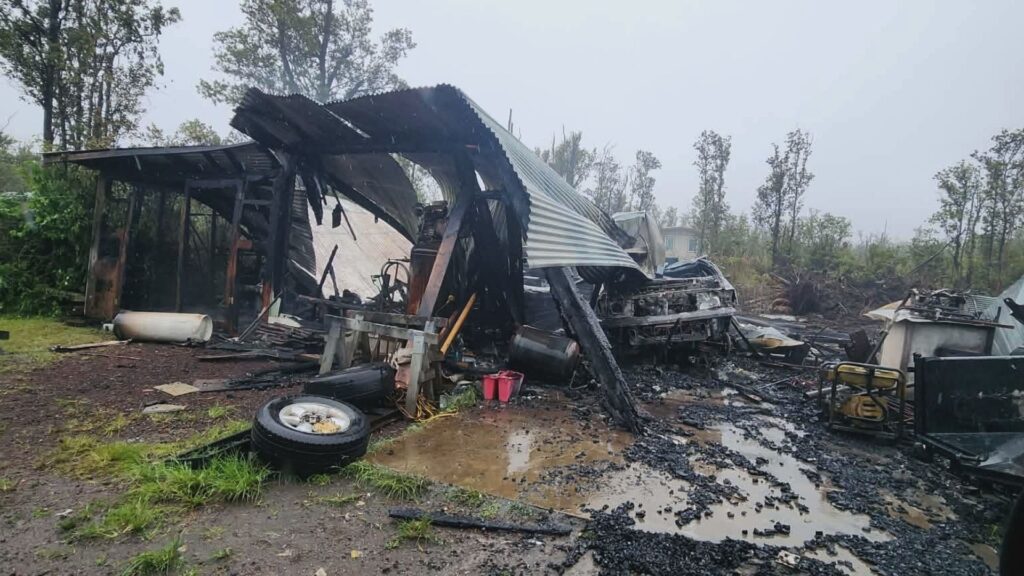 Hawaii Island mechanic loses $150k in tools and equipment in shop fire
